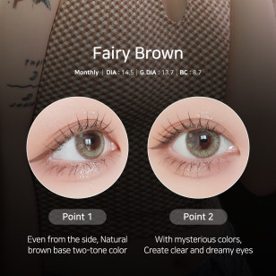 LensVery 1month Fairy 3選色 月拋 每盒2片